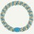 KKNEKKI Haargummi - Mix Turquoise Yellow Glitter