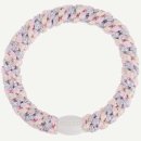 KKNEKKI Haargummi - Mix Silver Pink Glitter