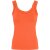 Frida Rib Top - Neonorange S/M