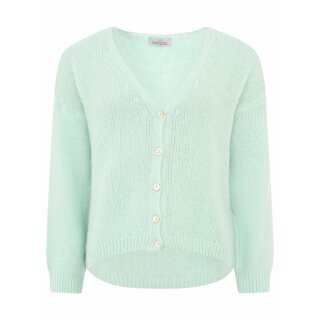 ZWILLINGSHERZ Strickjacke "Uni" - Mint