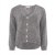 ZWILLINGSHERZ Strickjacke "Uni" - Grau