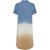 Kleid / Tunika "Kirstin" - Blue/White/Camel