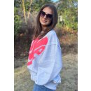 MISS GOODLIFE - Roundneck Love Wide - grey