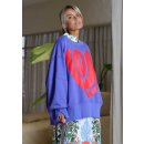 MISS GOODLIFE - Roundneck Love Wide - lilac/lightblue