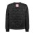 ZWILLINGSHERZ Bomberjacke "Be Happy" - Schwarz