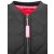 ZWILLINGSHERZ Bomberjacke "Be Happy" - Schwarz