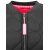 ZWILLINGSHERZ Bomberjacke "Be Happy" - Schwarz XL