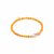 biba Armband Naturstein mit Fisch - Orange
