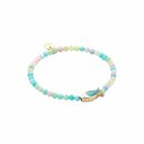 biba Armband Naturstein mit Fisch - Pastell 1