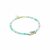 biba Armband Naturstein mit Fisch - Pastell 1