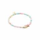 biba Armband Naturstein mit Fisch - Pastell 2