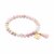 biba Armband Crystal mit goldfarbenem Anhänger - Multi
