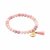biba Armband Crystal mit goldfarbenem Anhänger - Multi
