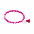 biba Armband Crystal mit silberfarbenem Anhänger u....