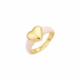 Biba Ring Herz - Rosa