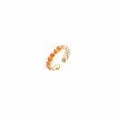 Biba Ring Herzchen - Orange