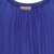 Top mit Blumen-Detail - Royal Blue