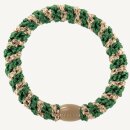 KKNEKKI Haargummi - Forrest Green-Beige