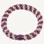 KKNEKKI Haargummi - Grape-Beige Glitter
