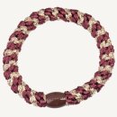 KKNEKKI Haargummi - Rosewood-Beige Glitter