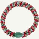 KKNEKKI Haargummi - Mix Green Bordeaux Glitter