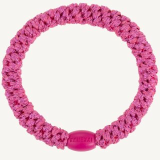 KKNEKKI Haargummi - Strong Pink Glitter