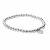 biba Armband Metall silber Perlen 4 mm