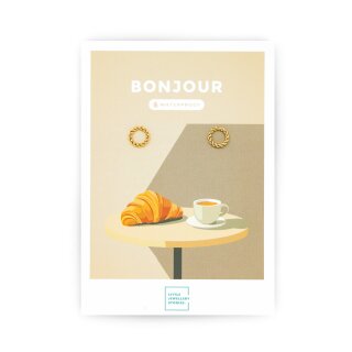 Ohrstecker "Bonjour"