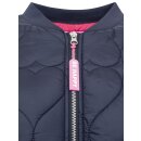 ZWILLINGSHERZ Bomberjacke "Be Happy" - Blau