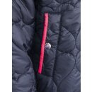 ZWILLINGSHERZ Bomberjacke "Be Happy" - Blau