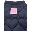 ZWILLINGSHERZ Bomberjacke "Be Happy" - Blau