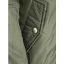 ZWILLINGSHERZ Bomberjacke "Wild at heart" - Khaki