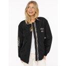 ZWILLINGSHERZ Bomberjacke "Wild at heart" - Schwarz