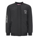 ZWILLINGSHERZ Bomberjacke "Wild at heart" - Schwarz