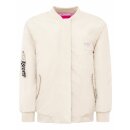 ZWILLINGSHERZ Bomberjacke "Wild at heart" - Hellbeige