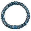 KKNEKKI Haargummi - Navy Multiglitter