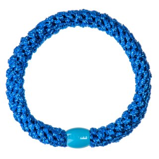 KKNEKKI Haargummi - Electric Blue Glitter