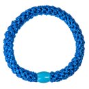 KKNEKKI Haargummi - Electric Blue Glitter