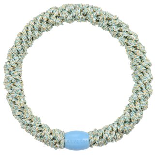 KKNEKKI Haargummi - Sparkle Blue Glitter