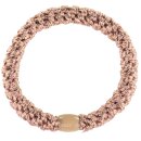 KKNEKKI Haargummi - Dusty Pink Glitter