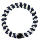 KKNEKKI Haargummi - White Navy Stripe