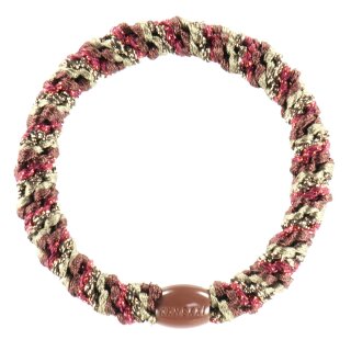 KKNEKKI Haargummi - Mix Camo Bordeaux