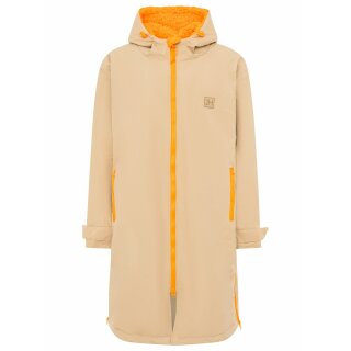 ZWILLINGSHERZ Oversize Windjacke - Beige/Orange