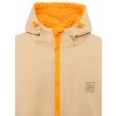 ZWILLINGSHERZ Oversize Windjacke - Beige/Orange