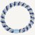 KKNEKKI Haargummi - Mix Blue Silver Glitter