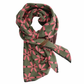 Dreiecksschal JASMIN - Olive