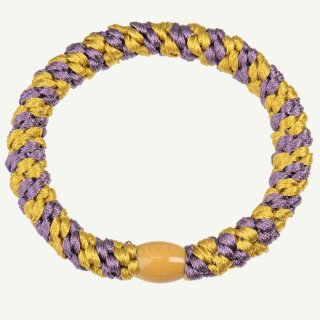 KKNEKKI Haargummi - Mauve Green Gold