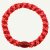 KKNEKKI Haargummi - Red Neon Pink Stripe