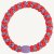 KKNEKKI Haargummi - Stripe lilac neon pink