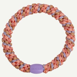 KKNEKKI Haargummi - Mix Coral Dusty Lavender